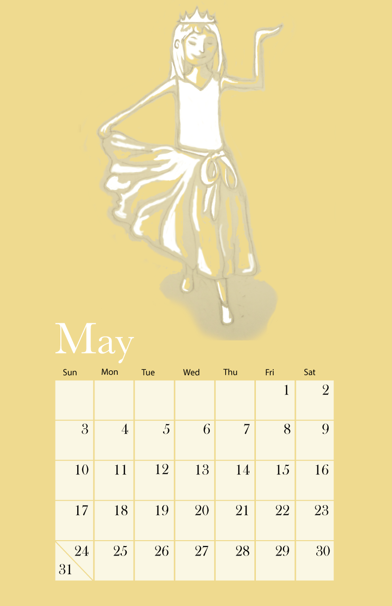 Calendar May page